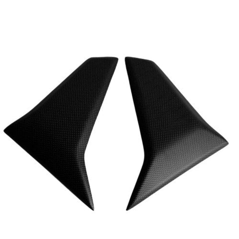 Ducati hypermotard 698 carbon-kuhlerverkleidung cache radiateur radiator covers matt satin 2024+