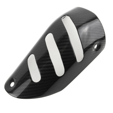 BMW K1300S K1300R 100% Carbon Auspuff Hitzeschild.
