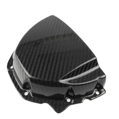 Triumph Speed Triple Carbon Ritzelabdeckung Sprocket Cover Cache Pignon 3